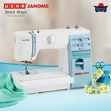Usha Janome Stitch Magic Electric Sewing Machine ( Built-in Stitches 57)