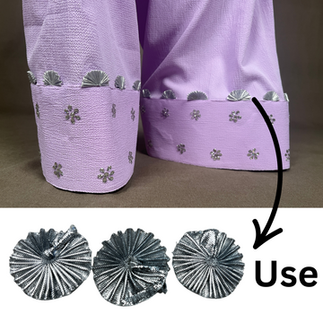 Gota patti Flowers