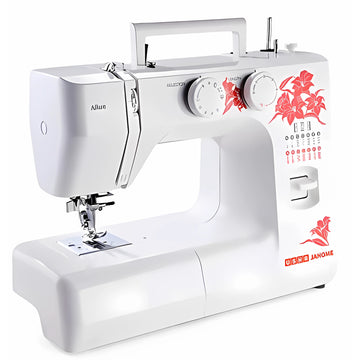 USHA JANOME Allure DLX Electric Sewing Machine -White