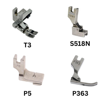 Universal Presser Foot Set – P5, T3, S518N, P363 | Multi-Functional Sewing Machine Attachments