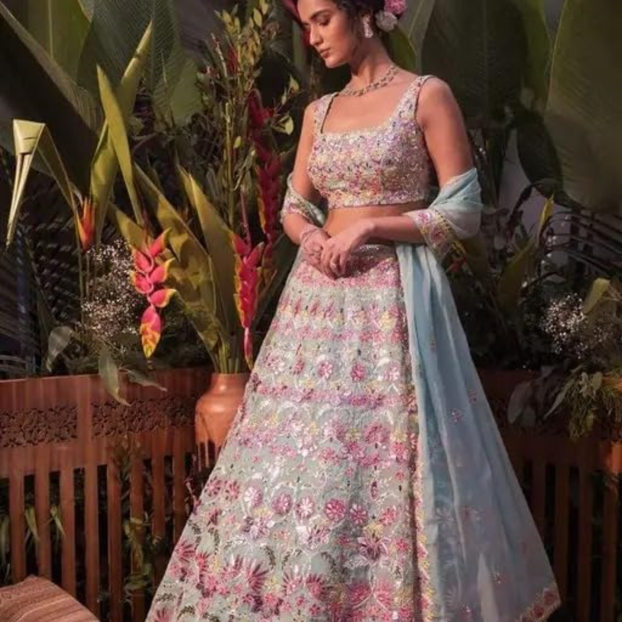 CAN CAN Fabric – Perfect for Lehengas, Gowns &amp; Dresses 5 METER 40 INCH