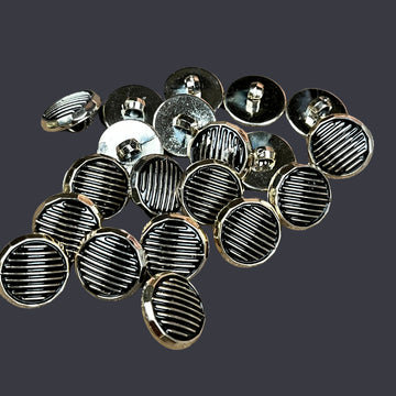 New Dripping Oil Shank Plating Buttons DIY Apparel Sewing 24-pcs