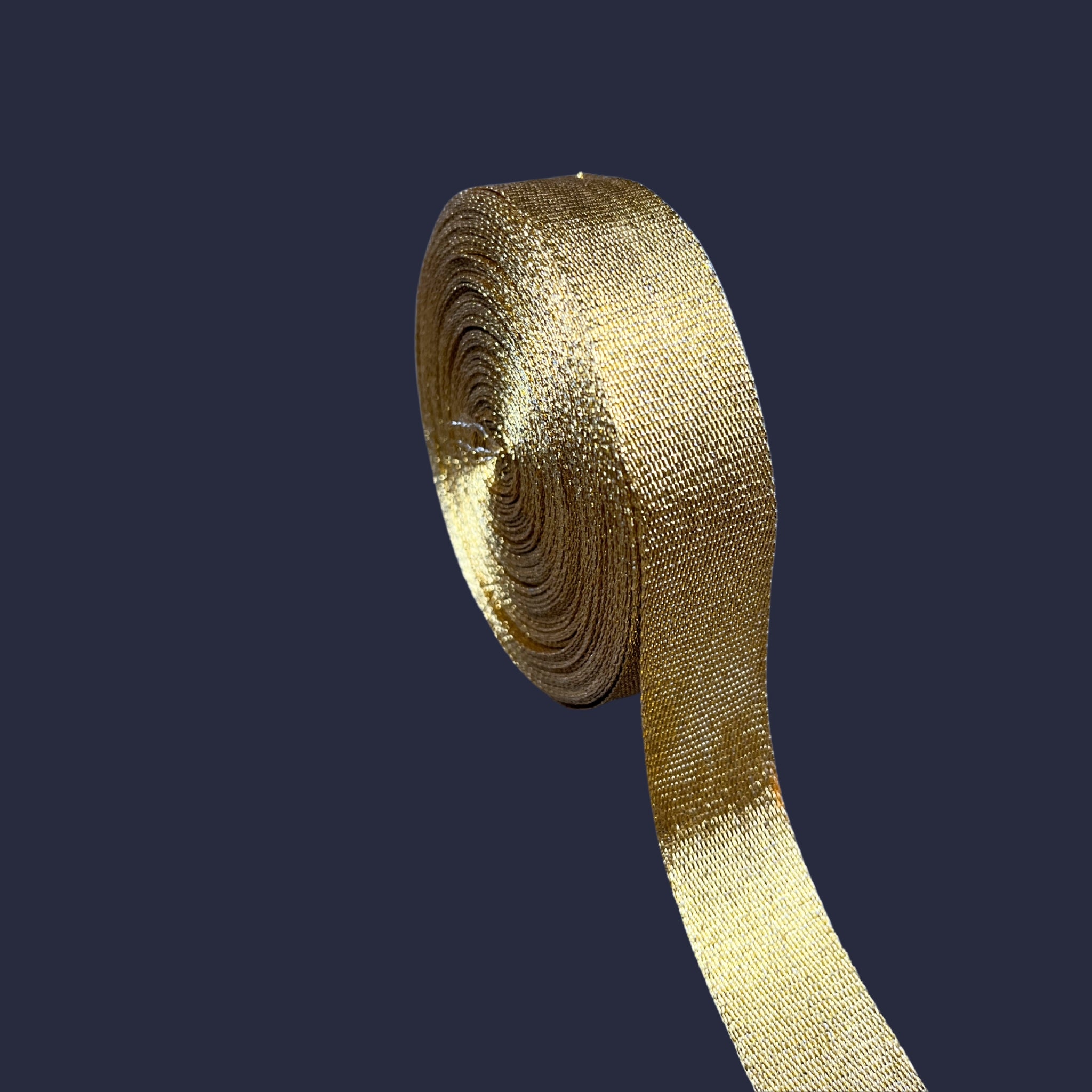 (45 Mtr) Roll of Golden Sparkling Gota Patti Embroidery Trim Lace Border with 1.27 cm Width for Saree,Suit,Dresses Embellishment,Fashion Designing,craftworks