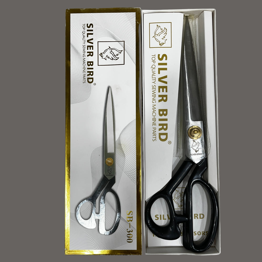SILVER BIRD Tailoring scissors for cloth cutting - Professional Fabric Sewing anti rust stainless steel Tailor Scissors (Pack of 1)