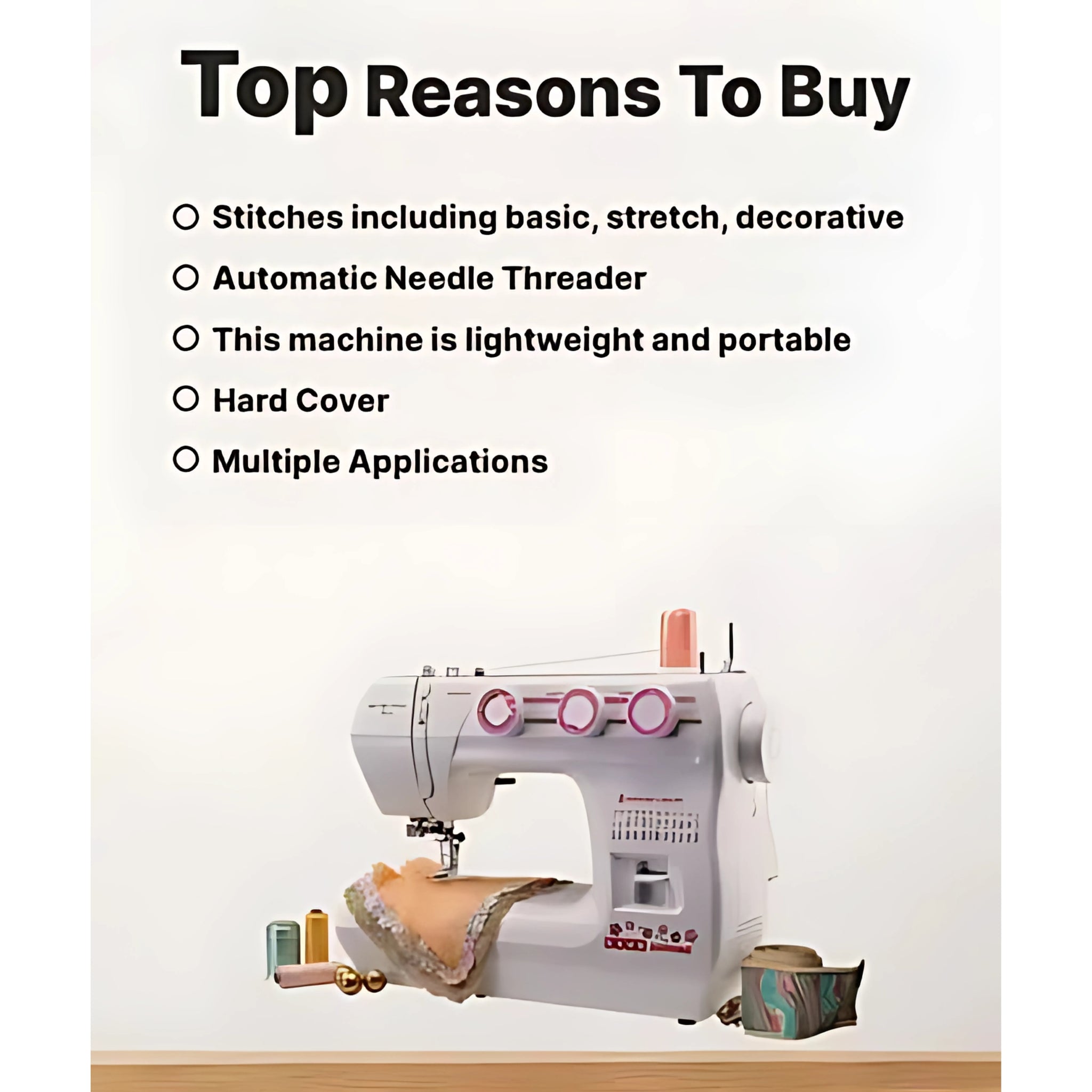 USHA Wonder Stitch Plus Electric Sewing Machine  ( Built-in Stitches 32)