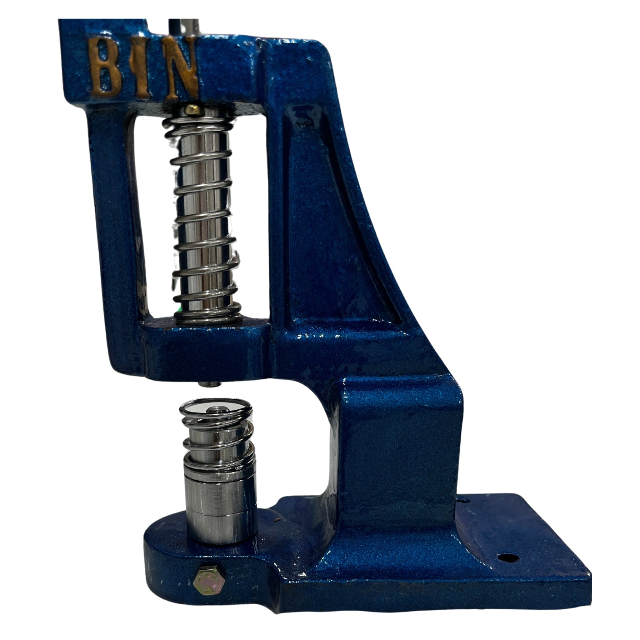 Rilson Cast Iron Heavy Duty Fabric Button Making/Moulding/Pressing Machine with 2 Steel Dyes and Shells
