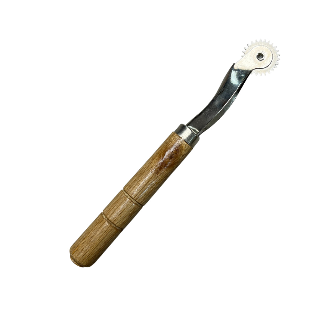 Tracing Wheel Sewing Patterns 2mm Sewing Needle Point Overstitch Marking Spacing Roulette Tool with Wooden Handle for Cloth Paper Craft Pack of 1