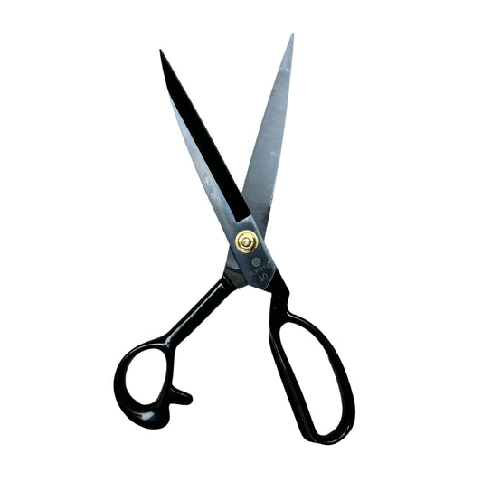 JUPITER Professional Scissor with Rubber Handle Grip Used for Tailoring Sewing Clothes Cutting Paper Cutting (Size 10 inch, Black)