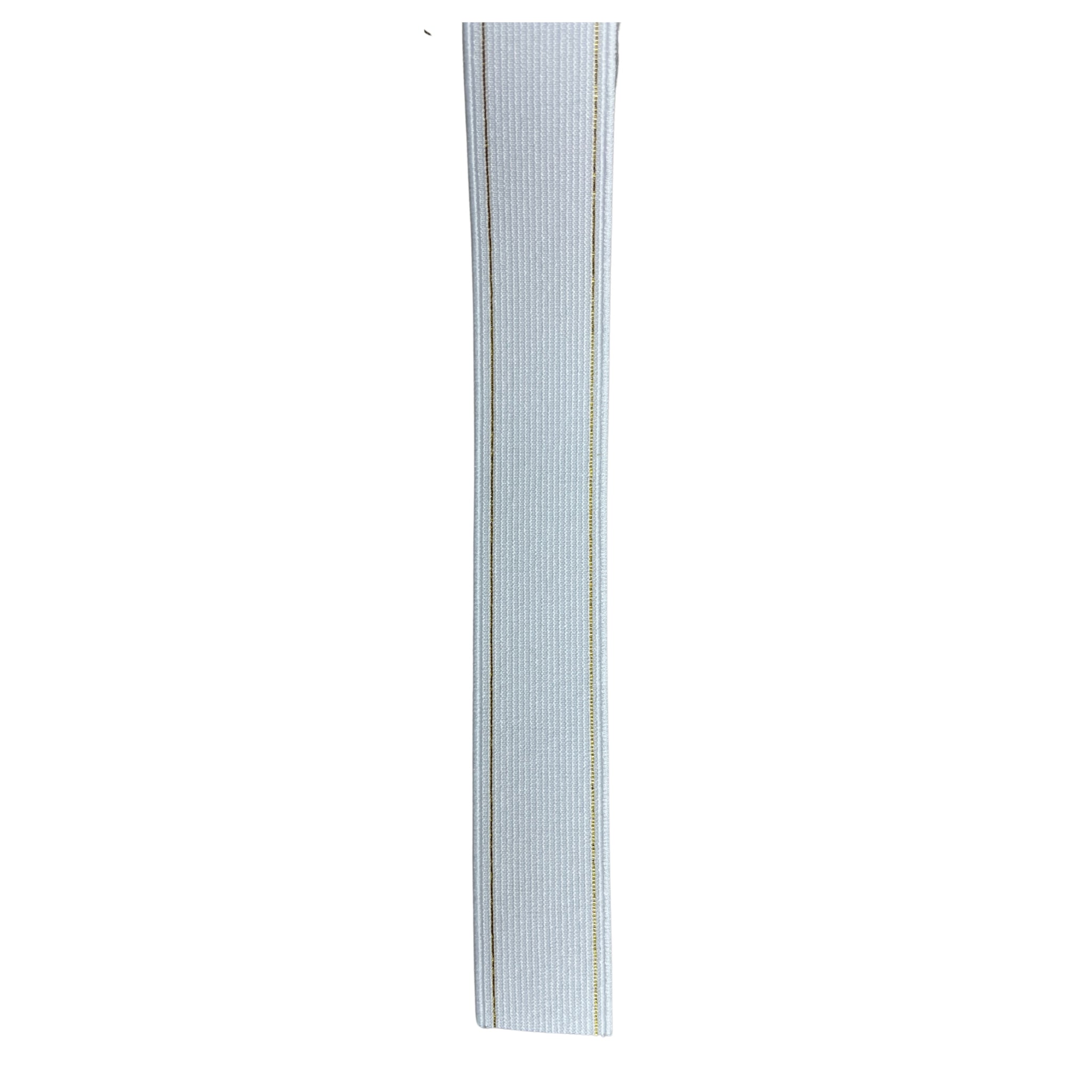 MAGIBA BEST QUALITY ELASTIC | Braided Elastic Band White Elastic (1 inch 25 Meters.White) Cord Heavy Stretch High Elasticity Knit Elastic Band, Ideal for Tailoring Sewing, Fashion Designing, Boutique, Stitching White.
