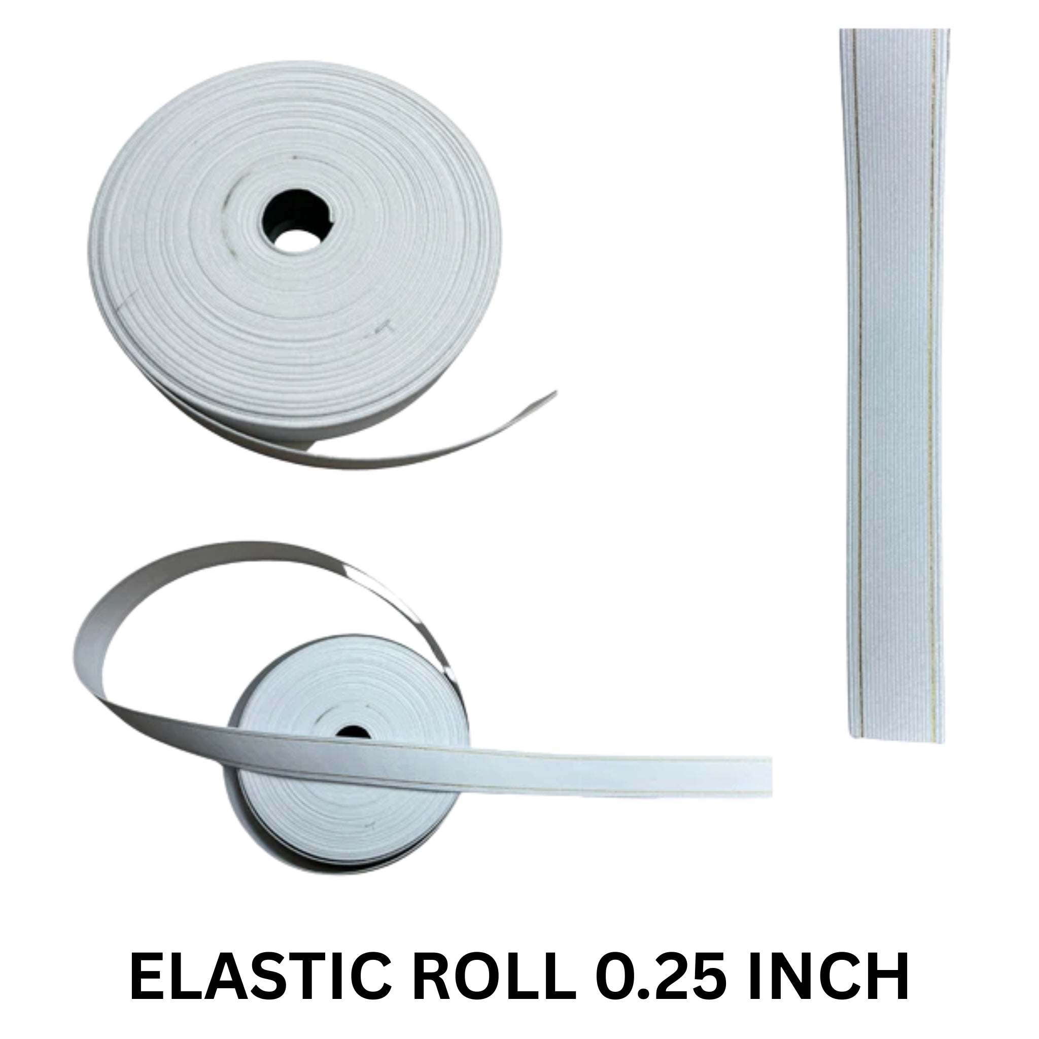 ELASTIC ROLL 0.25 INCH || 25 METER