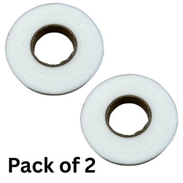 Rivil Civil Fabric Fusing Tape Double Sided Adhesive Hem Tape Iron on Tape (White) Buckram Interfacing Interlining Fusible