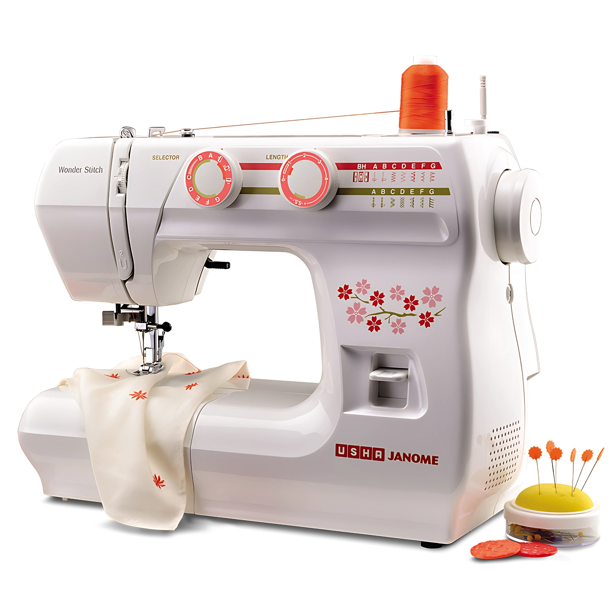 USHA Wonder Stitch Electric Sewing Machine  ( Built-in Stitches 13)