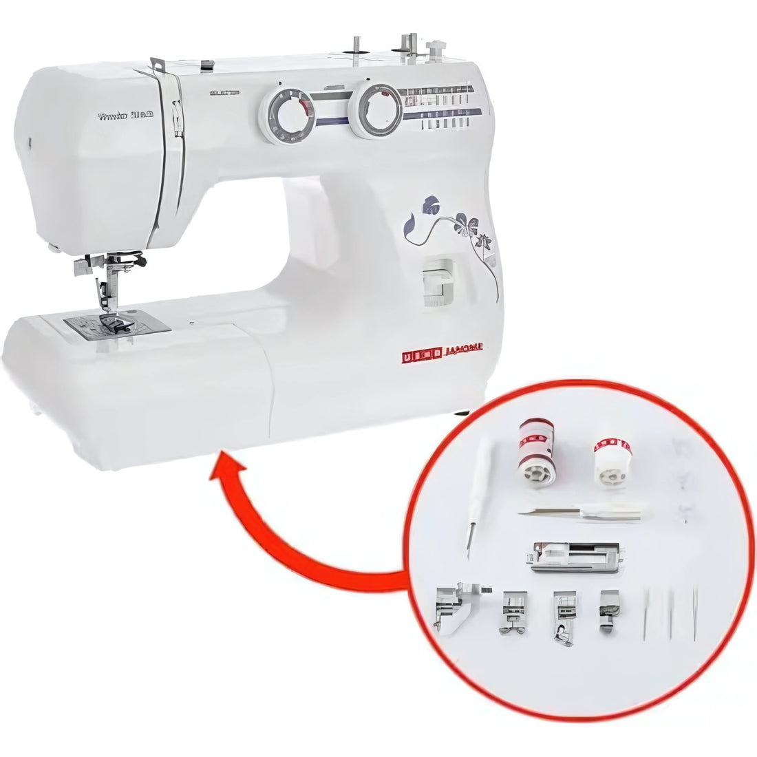 USHA Wonder Stitch Electric Sewing Machine  ( Built-in Stitches 13)