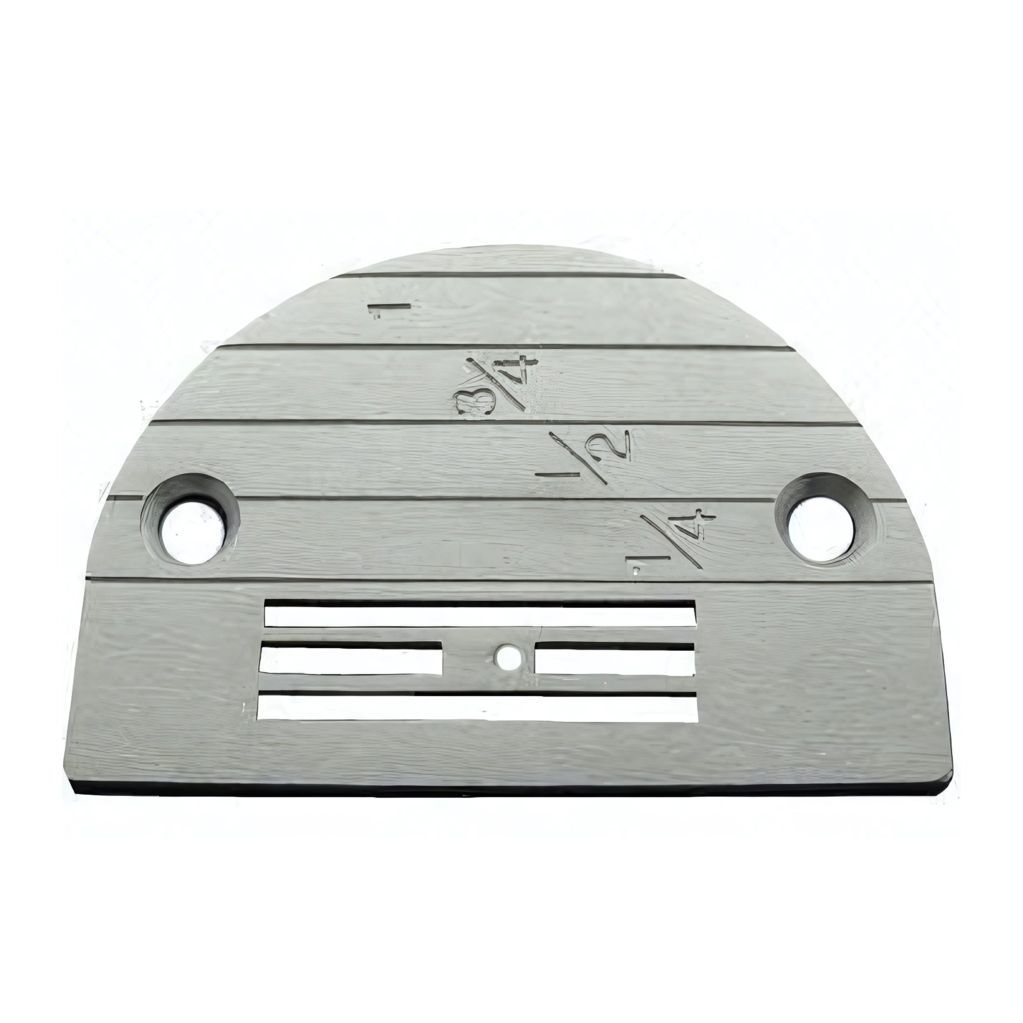 Needle Plate E 16 Model for Juki, Jack, Zoje, Siruba - Single Needle Lockstitch Sewing Machines - Silver