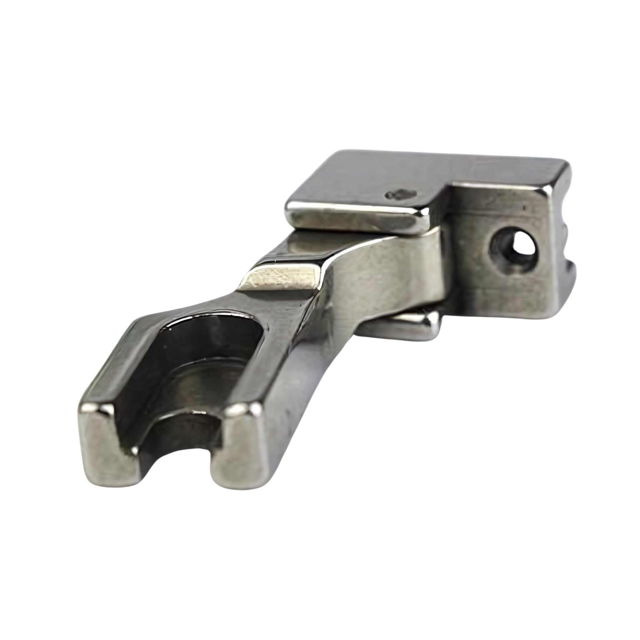 SKE Industrial Invisible Zipper Foot Hinged Shank S518 S518N S518NS S518S (S518N) | Rolled Hemming Foot | Pressure Foot Sewing | Pico Foot | Zipper Foot for Sewing Machine