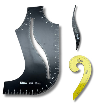 TAILOR PATTERN MAKER with SLEEVES CURVE, Khyati premium quality scale