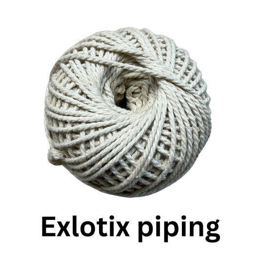 Exlotix Piping Thread Dori for Sewing Purpose Pack of 4 Rolls (25Mtr Each Roll)