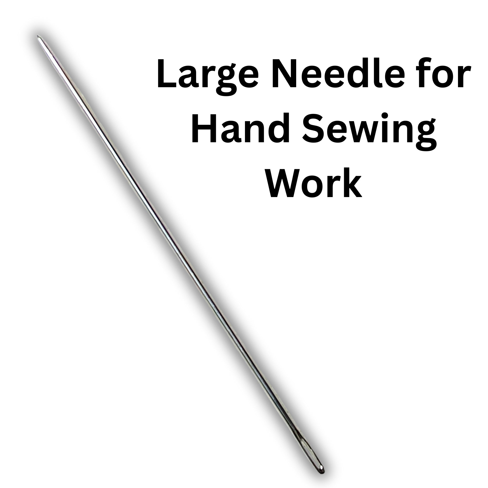 Large Eye Stitching Needles, Crafting Knitting Weaving, Needle (10 piece)