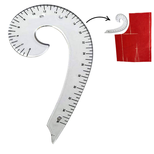 French Curve For Arm hole cutting